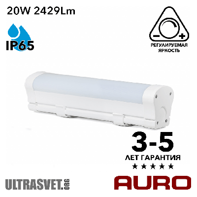 Светодиодный светильник AURO-ЖКХ-1-20