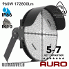 Мощный светодиодный прожектор AURO-PRO-FL-Q2-960